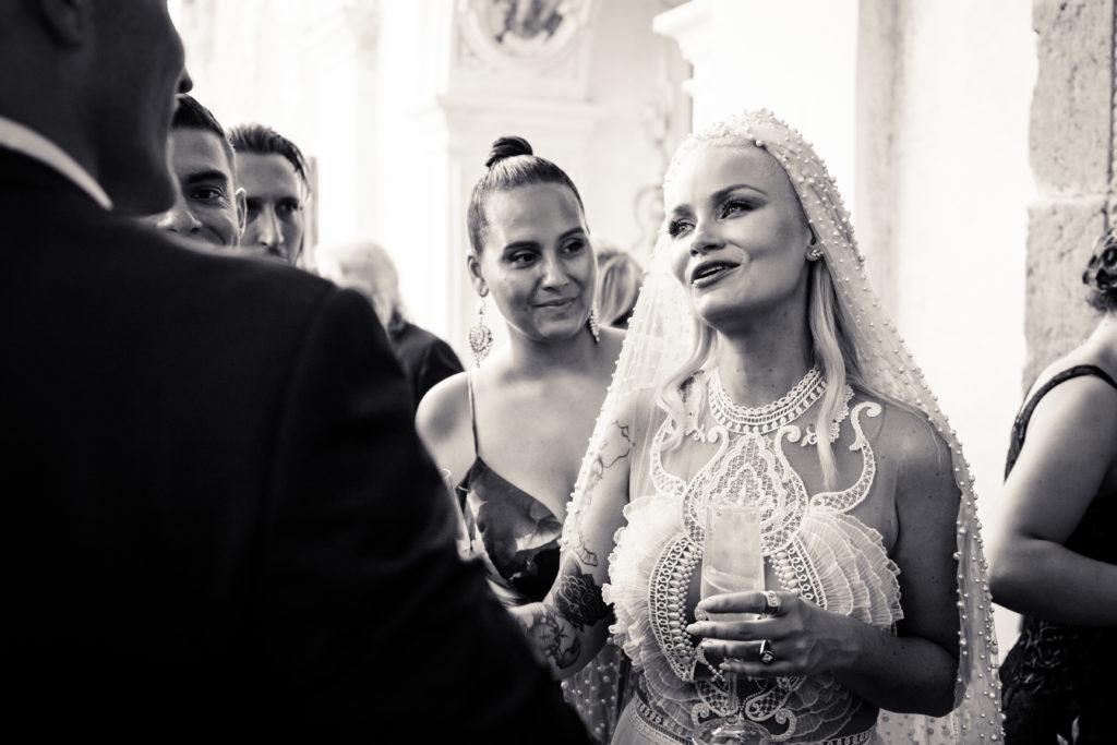 wedding in aragonese castle