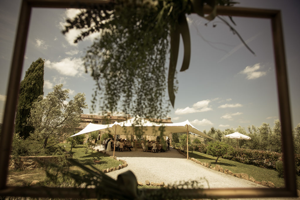 una bellissima tenda araba in toscana