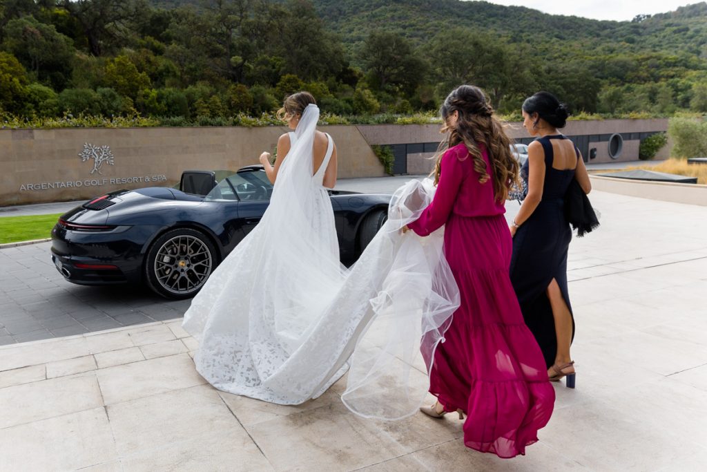 vestito della sposa - golf hotel argentario