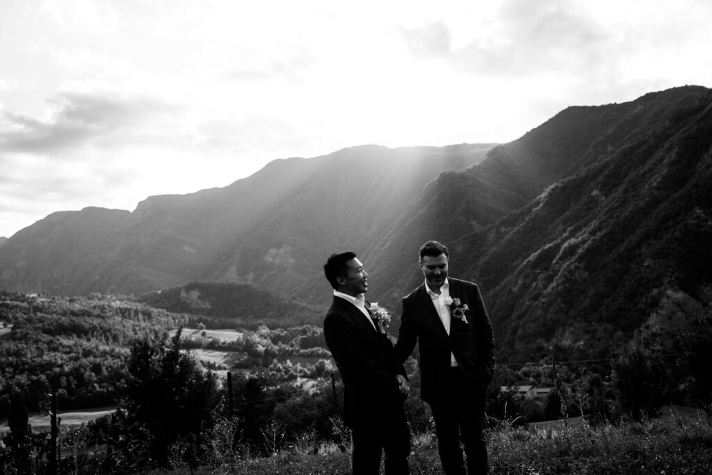 wedding in borgo pianello - top wedding photographer in italy - gay wedding in italy