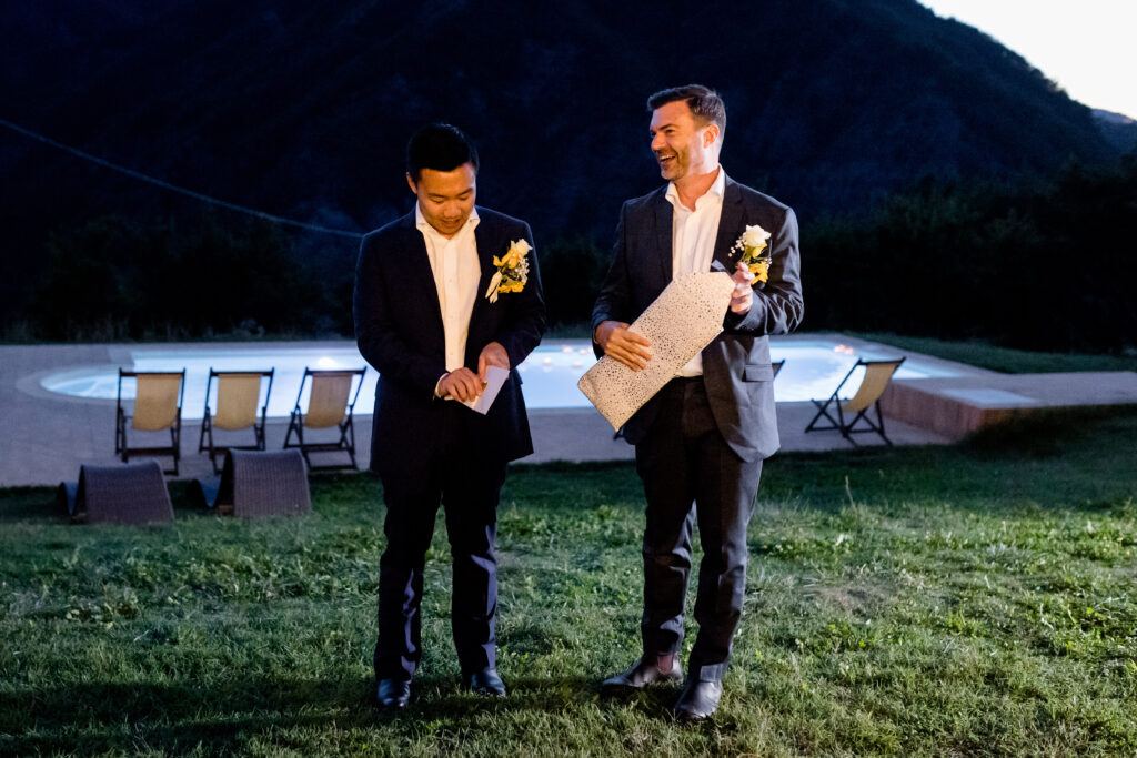 wedding in borgo pianello - top wedding photographer in italy - gay wedding in italy