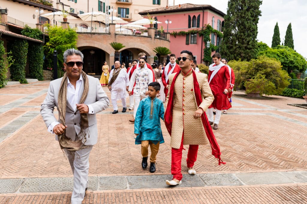 indian wedding - villa il ciocco - tuscany - marco miglianti ptotographer